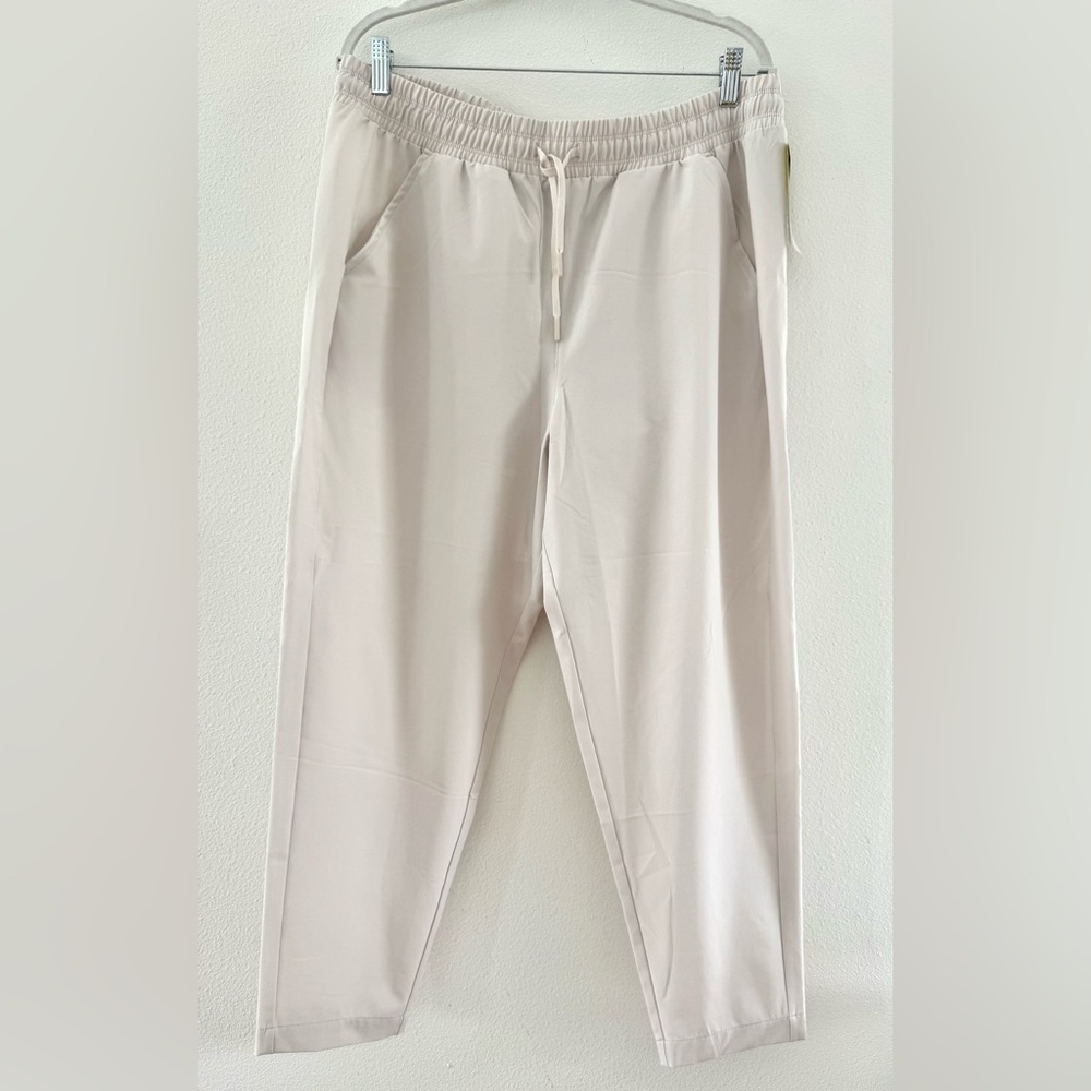 Cream, cooling fabric Pants